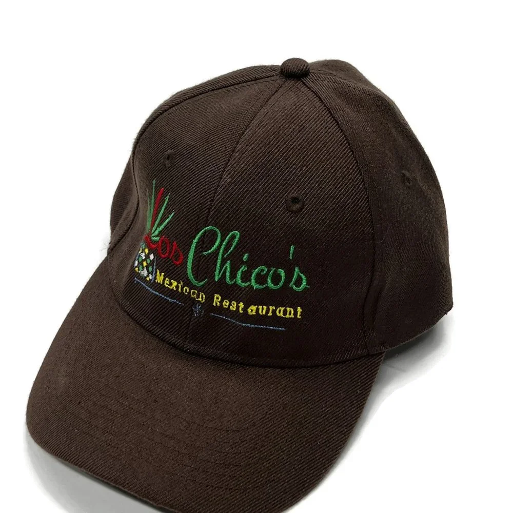 Chico's Mexican Restaurant Hat Wool‎ Blend Adjustable Cap Brown